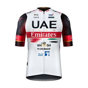 GOBIK Cyklistický dres s krátkym rukávom - UAE 2022 ODYSSEY - červená/biela XL