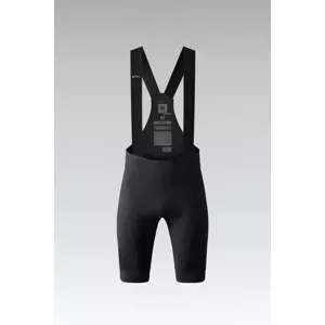 GOBIK Cyklistické nohavice krátke s trakmi - MATT 2.0 K10 - čierna XL