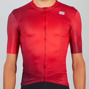 SPORTFUL Cyklistický dres s krátkym rukávom - ROCKET - červená L