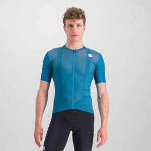 SPORTFUL Cyklistický dres s krátkym rukávom - SUPERGIARA - modrá M