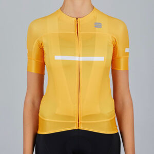 SPORTFUL Cyklistický dres s krátkym rukávom - EVO - žltá S