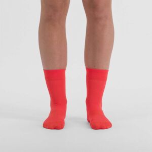 SPORTFUL Cyklistické ponožky klasické - MATCHY LADY - ružová L-XL