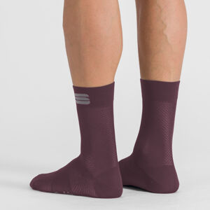 SPORTFUL Cyklistické ponožky klasické - MATCHY - fialová