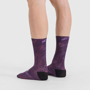 SPORTFUL Cyklistické ponožky klasické - SUPERGIARA - fialová