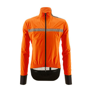 SANTINI Cyklistická vodeodolná pláštenka - GUARD NEO SHELL - oranžová M