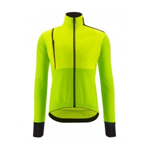 SANTINI Cyklistická zateplená bunda - VEGA ABSOLUTE - zelená XL