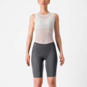 CASTELLI Cyklistické nohavice krátke bez trakov - PREMIO BLACK - šedá XL