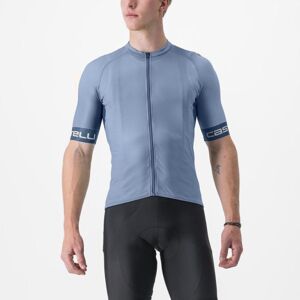 CASTELLI Cyklistický dres s krátkym rukávom - ENTRATA VI - svetlo modrá XS