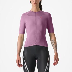 CASTELLI Cyklistický dres s krátkym rukávom - VELOCISSIMA 2 - fialová XL