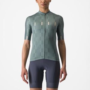 CASTELLI Cyklistický dres s krátkym rukávom - DIMENSIONE - zelená S