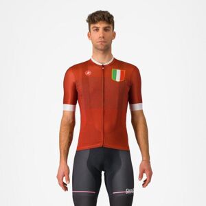 CASTELLI Cyklistický dres s krátkym rukávom - #GIRO GRANDE TORO 1949 - červená M