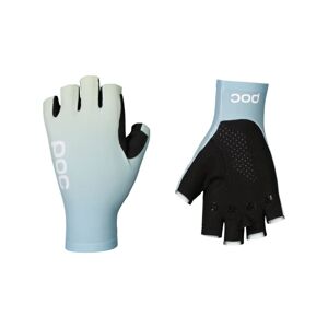POC Cyklistické rukavice krátkoprsté - DEFT - svetlo modrá/čierna XS