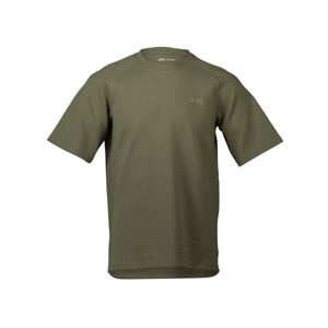 POC Cyklistické tričko s krátkym rukávom - POISE TEE - zelená XS
