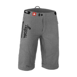 ROCDAY Cyklistické nohavice krátke bez trakov - ROC - šedá XL