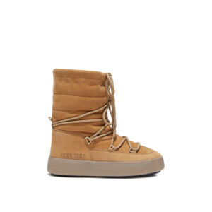 MOON BOOT-L-Track Suede biscotto Hnedá 41