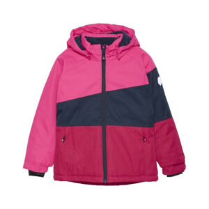 COLOR KIDS-Ski Jacket - Colorblock, fuchsia purple Ružová M