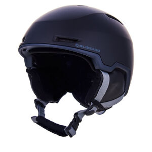 BLIZZARD-Viper ski helmet, black matt/grey matt 20 Čierna 60/63 cm 20/21
