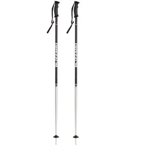 BLIZZARD-Sport ski poles, black matt/silver Čierna 120 cm 20/21