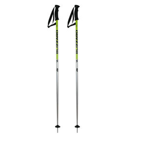 BLIZZARD-Sport ski poles, black/yellow/silver Mix 125 cm 20/21